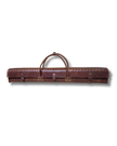 Vintage handmade Leather Flute Case – Holds Multiple Flutes | Vintage Brown