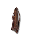 Vintage handmade Leather Flute Case – Holds Multiple Flutes | Vintage Brown