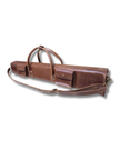 Vintage handmade Leather Flute Case – Holds Multiple Flutes | Vintage Brown