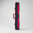 Professional Multi Bansuri Flute Case – Holds Multiple Flutes | Black & Red