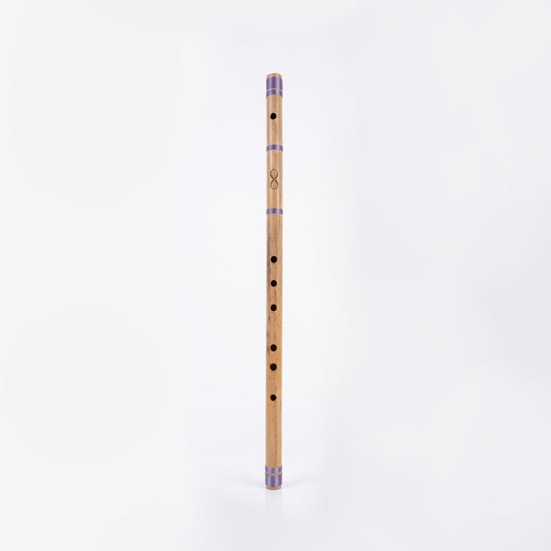 Professional E Base Scale Bansuri Flute with Case - 30 Inch