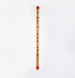 Professional D Base Scale Bansuri Flute with Case - 32 Inch