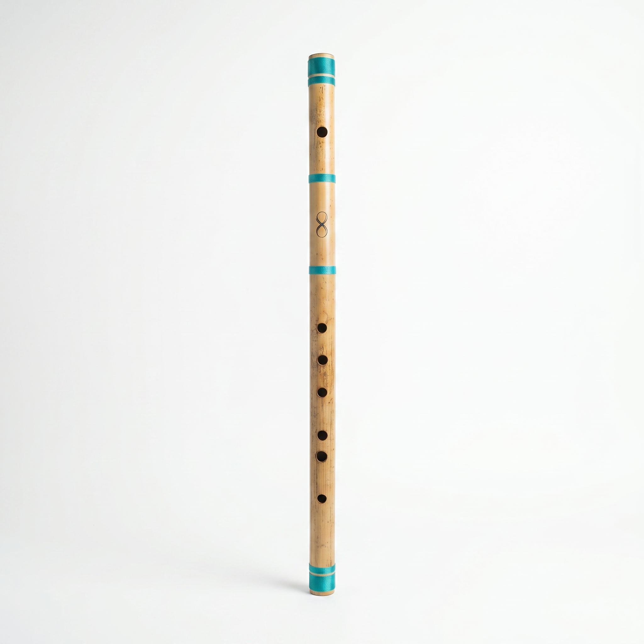 Professional G Base Scale Bansuri Flute with Case - 25 Inch