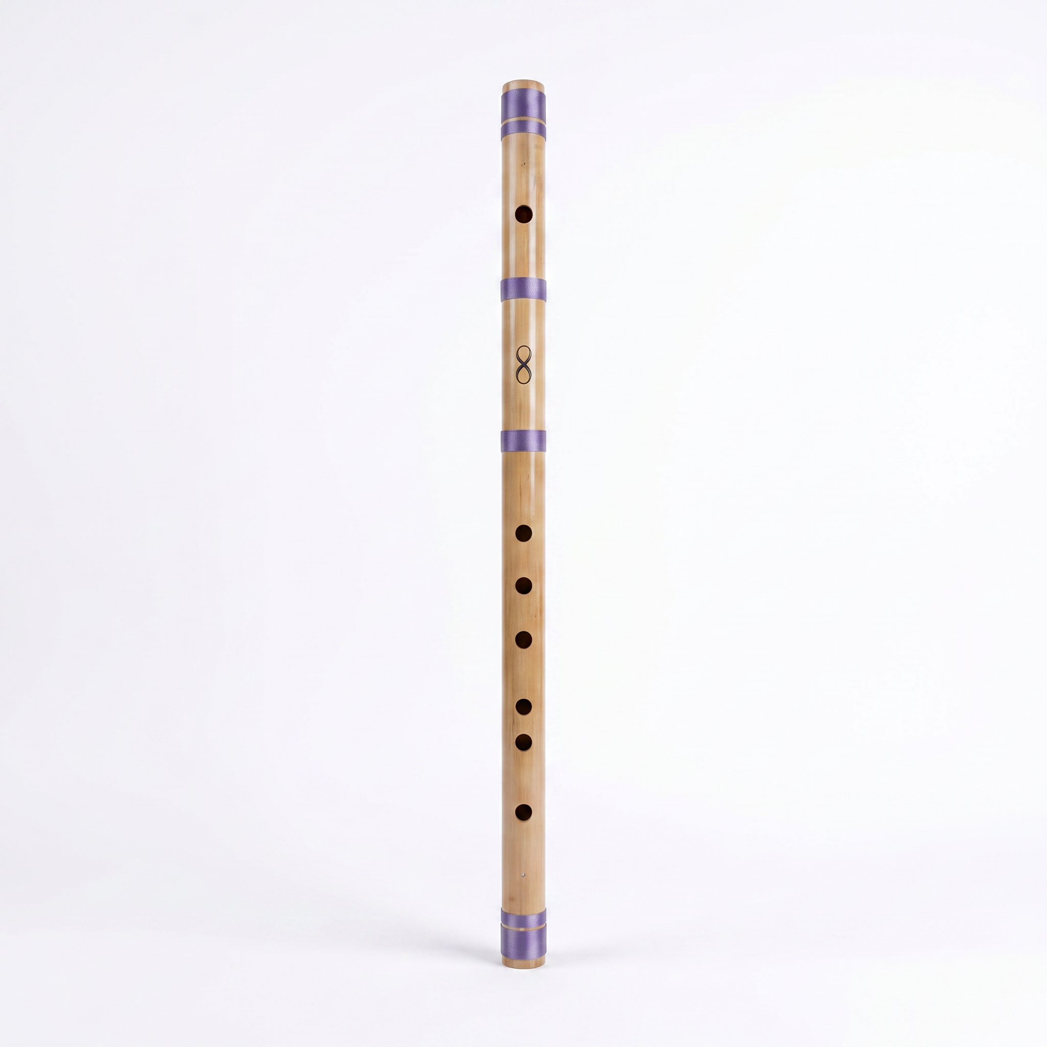 Professional G Base Scale Bansuri Flute with Case - 25 Inch