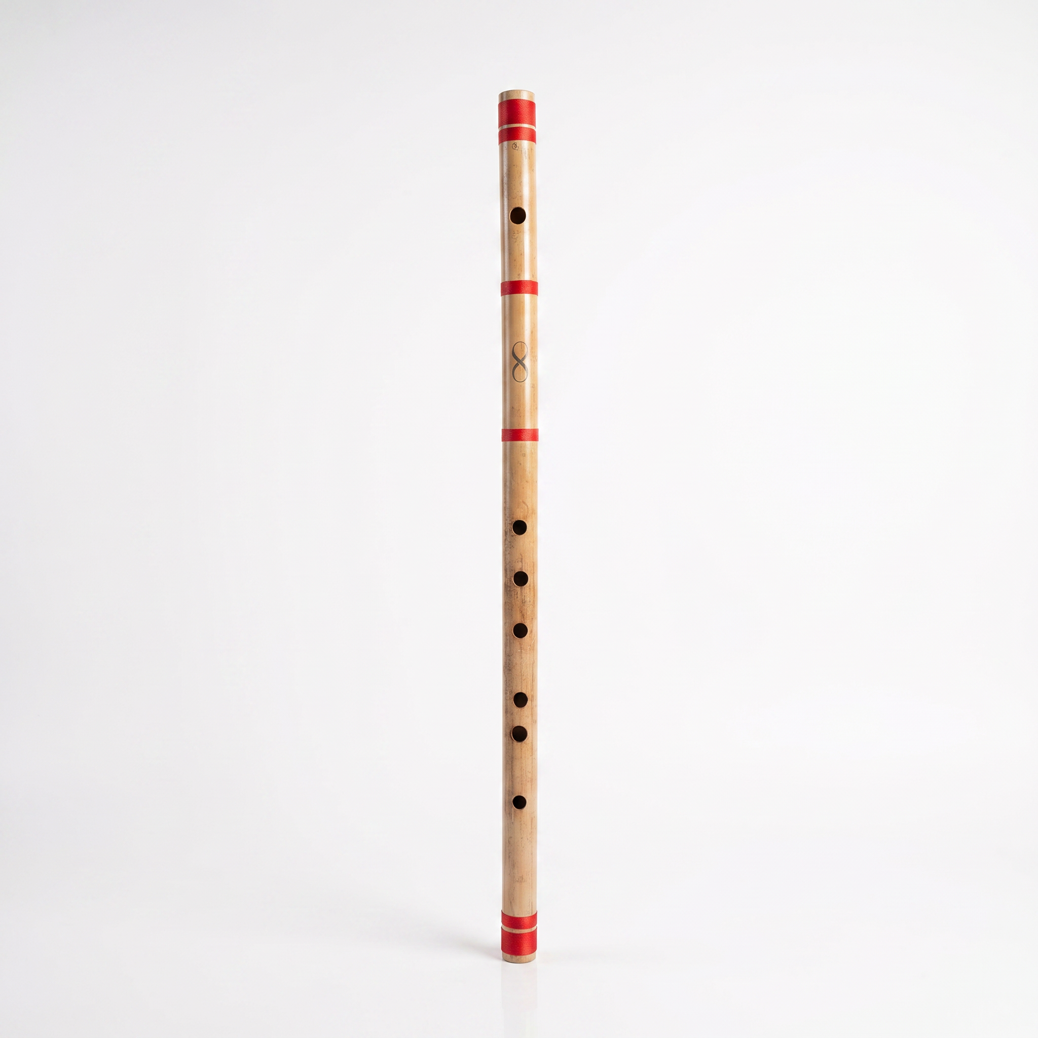 Professional G Base Scale Bansuri Flute with Case - 25 Inch