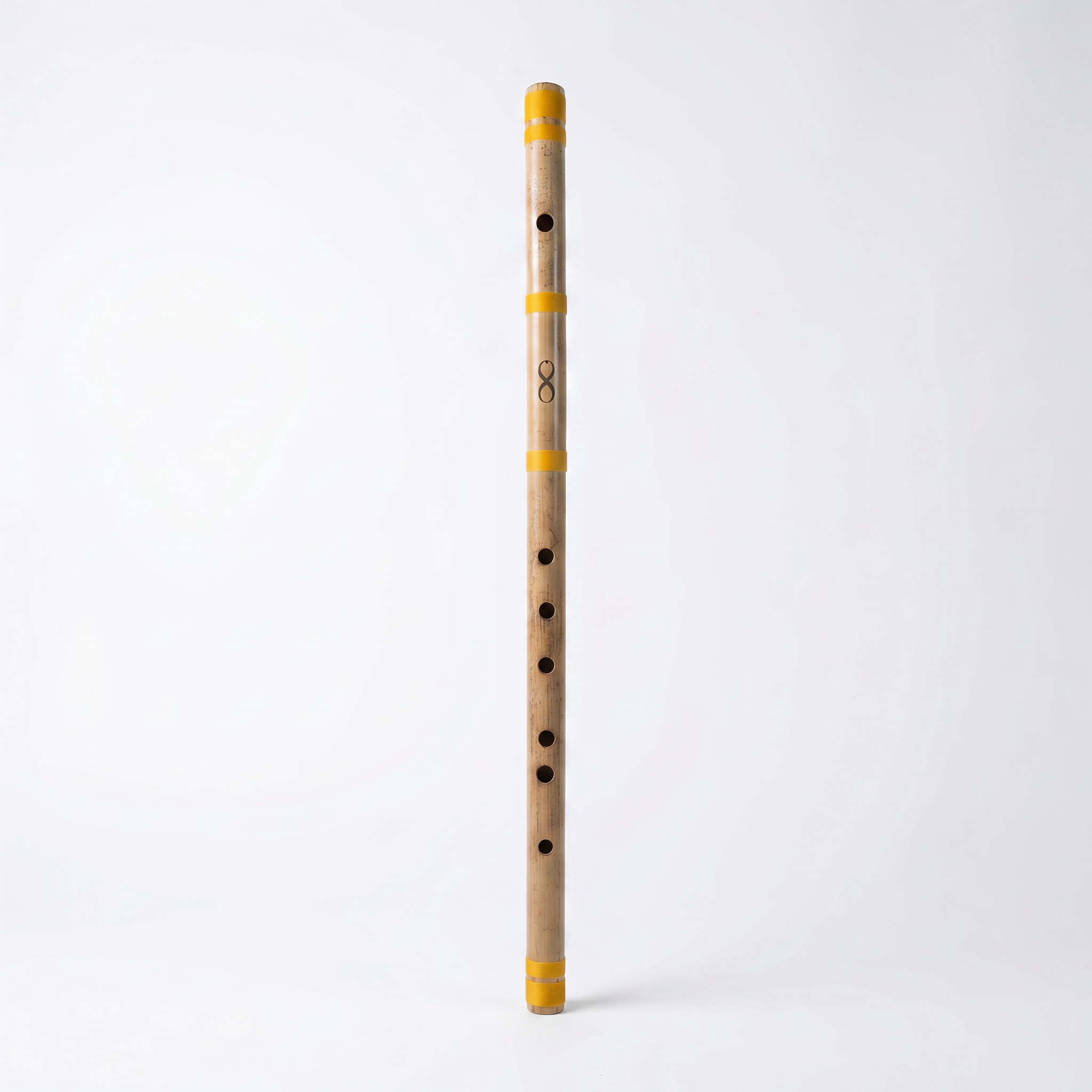 Professional G Base Scale Bansuri Flute with Case - 25 Inch