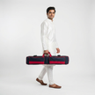 Professional Multi Bansuri Flute Case – Holds Multiple Flutes | Black & Red