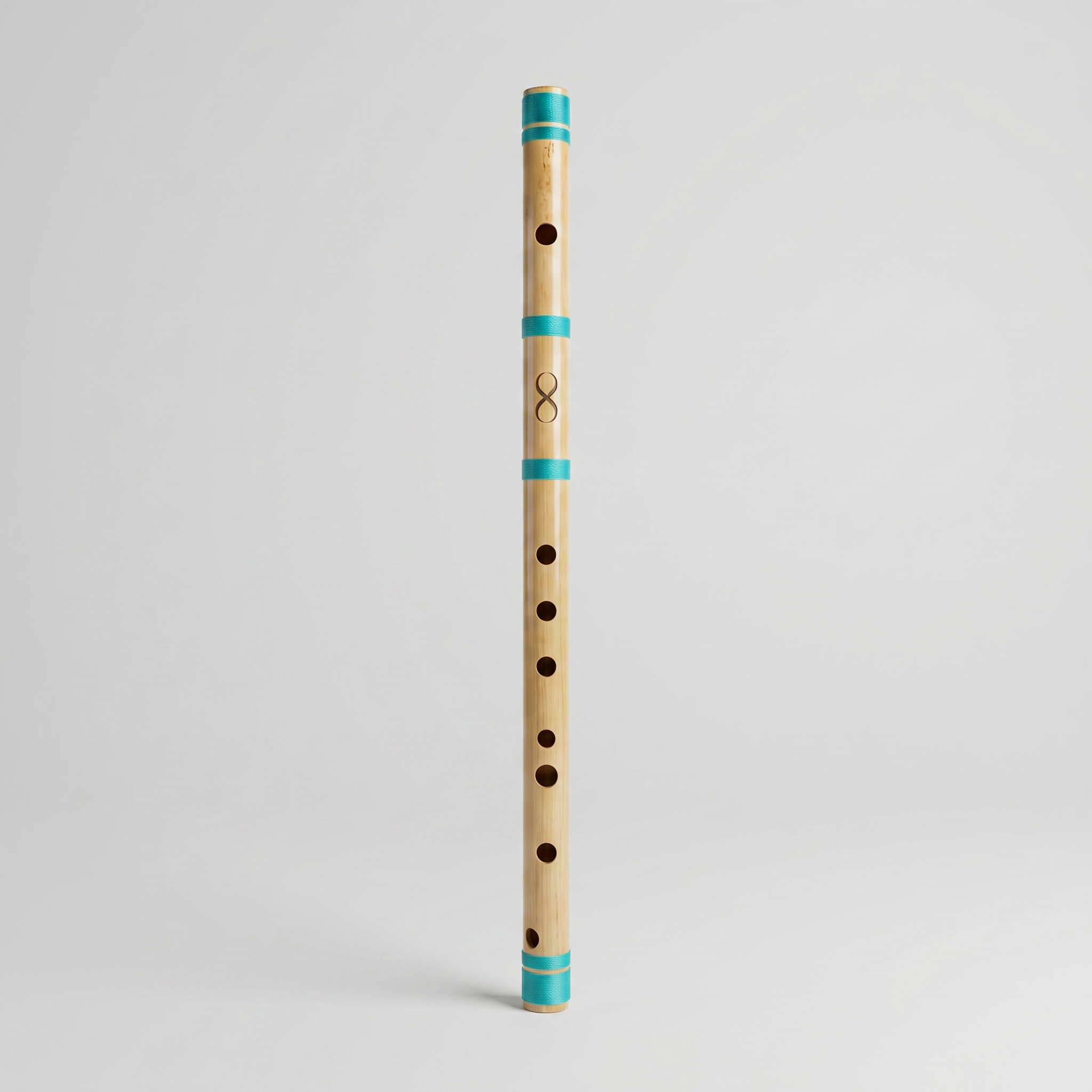 Professional C# Middle Scale Bansuri Flute with Case - 18 Inch