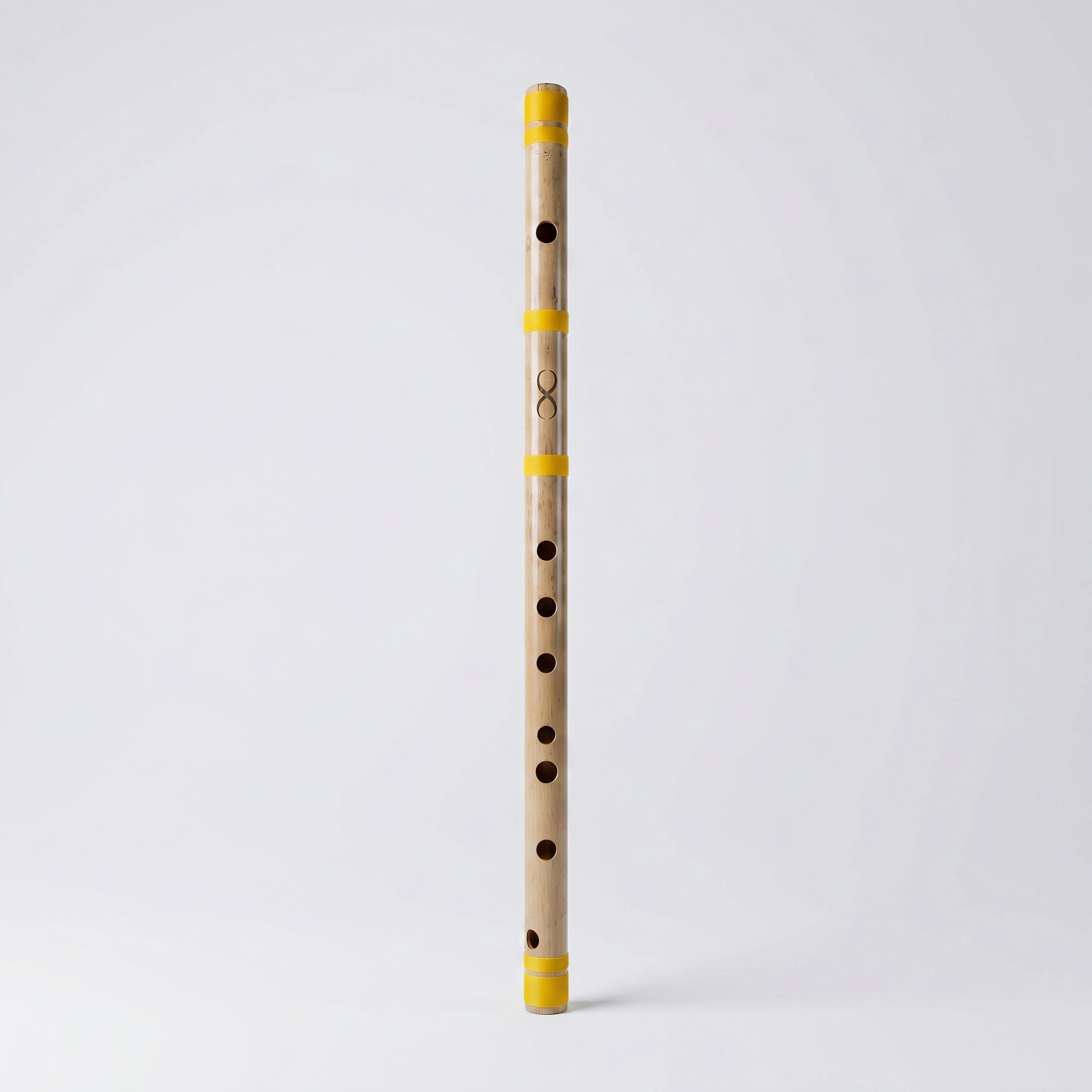 Professional C# Middle Scale Bansuri Flute with Case - 18 Inch