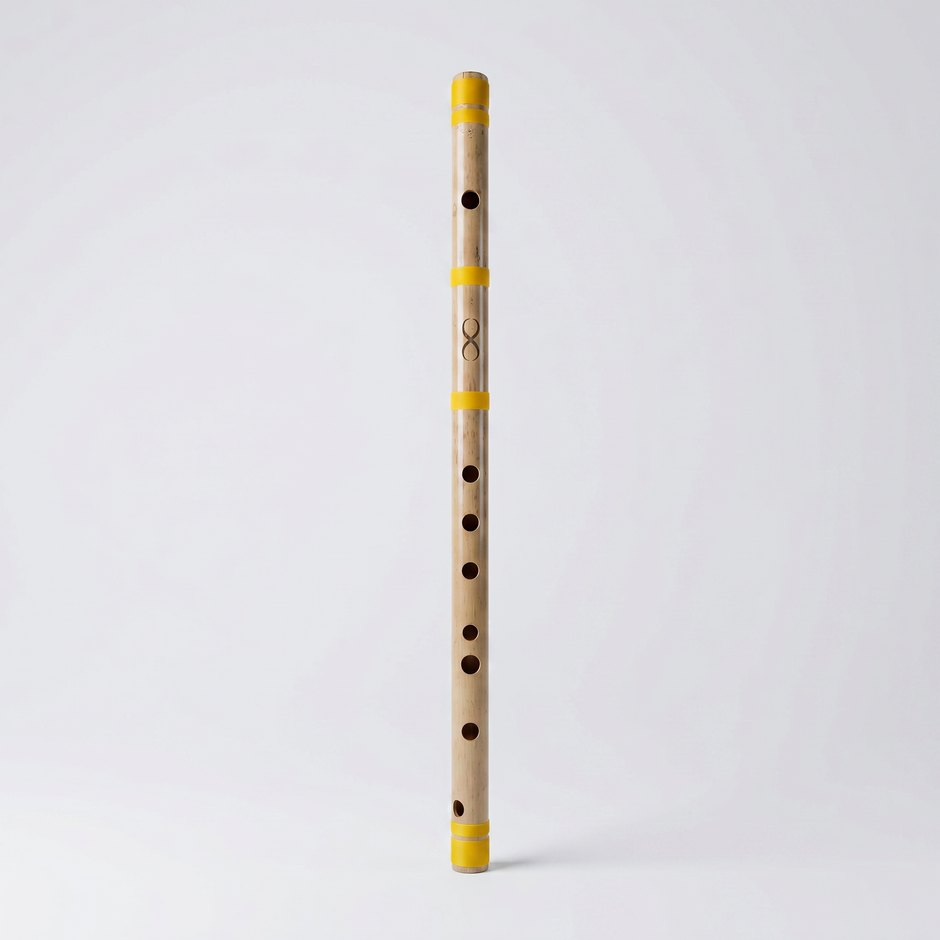 Professional C# Middle Scale Bansuri Flute with Case - 18 Inch