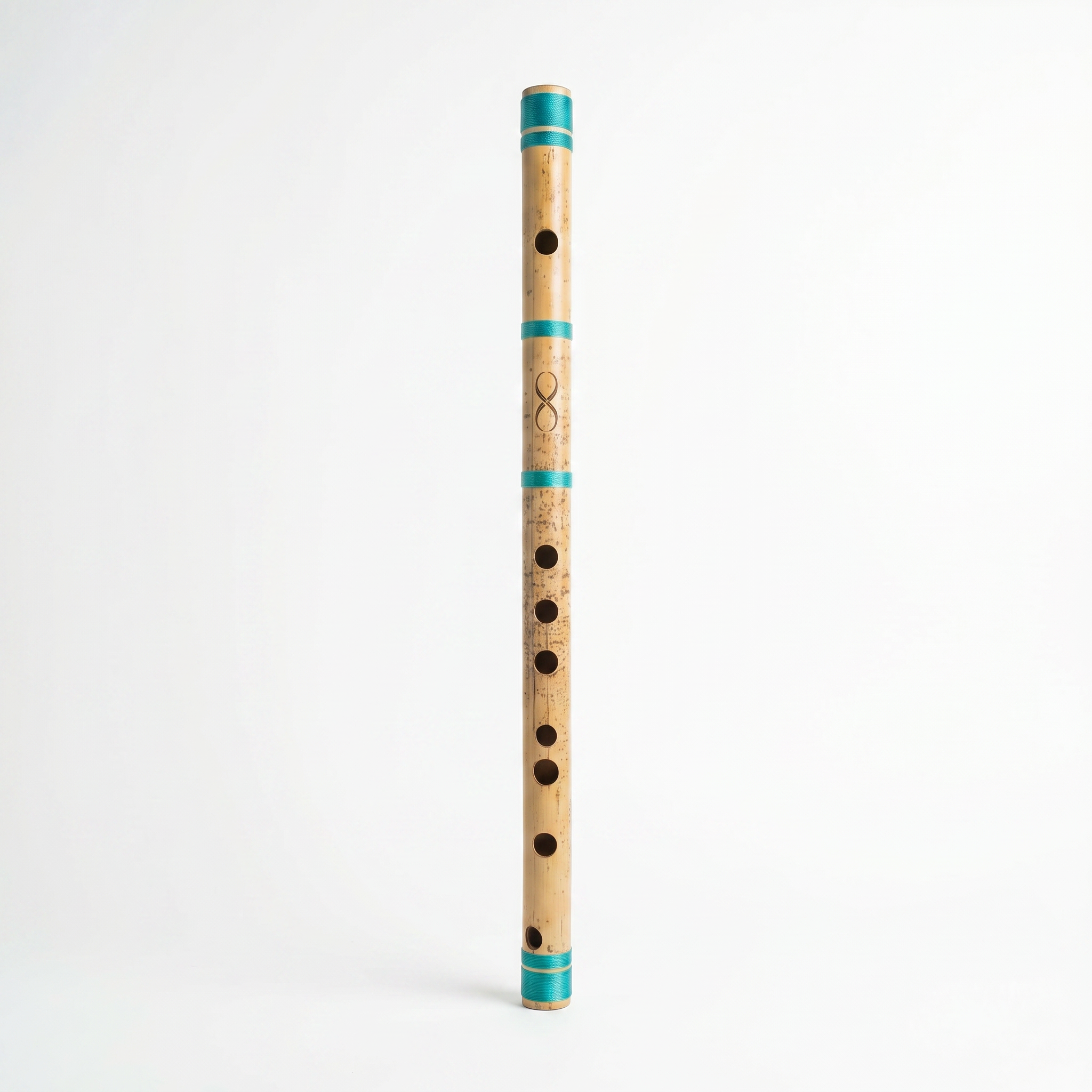 Professional D# Middle Scale Bansuri Flute with Case - 16 Inch