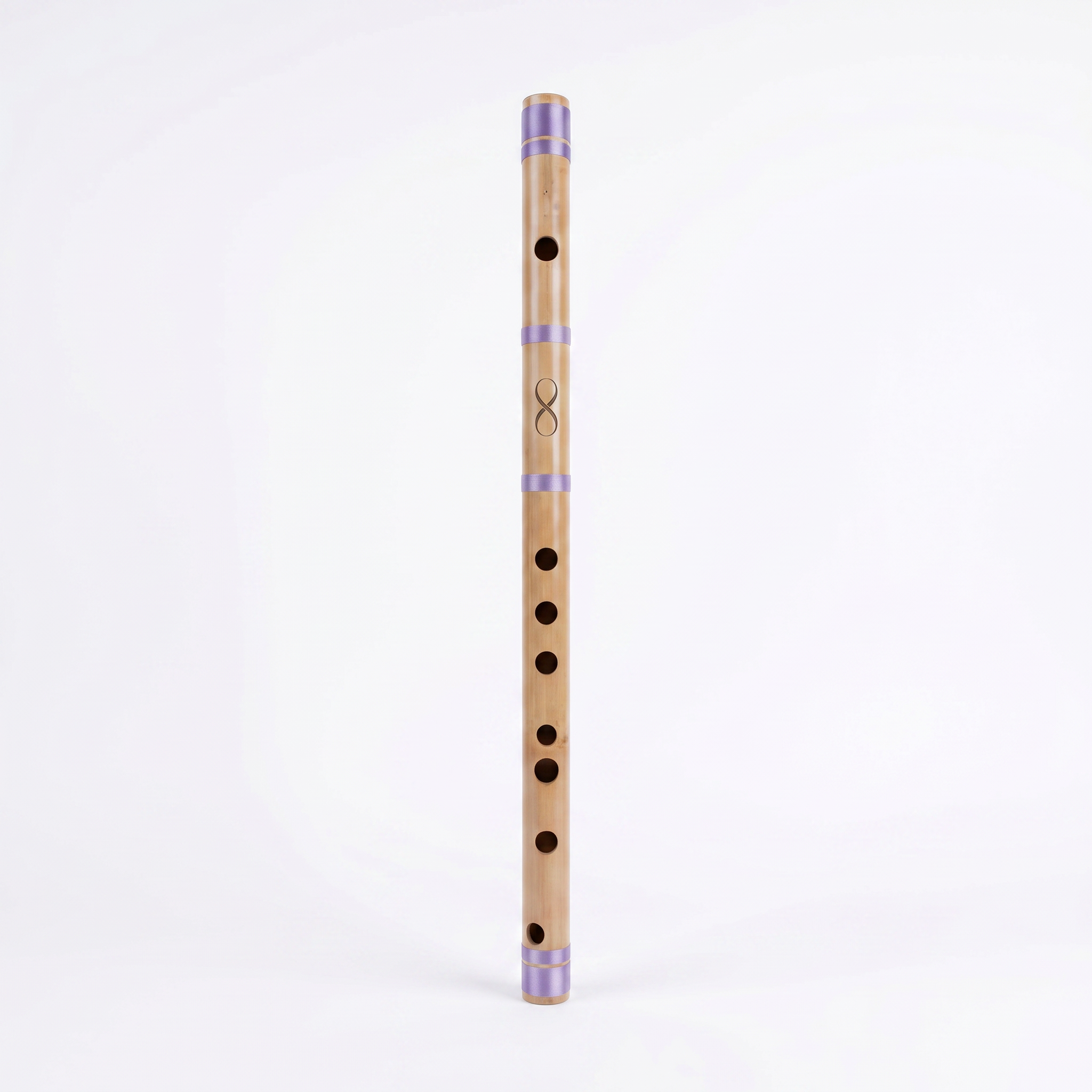 Professional D# Middle Scale Bansuri Flute with Case - 16 Inch