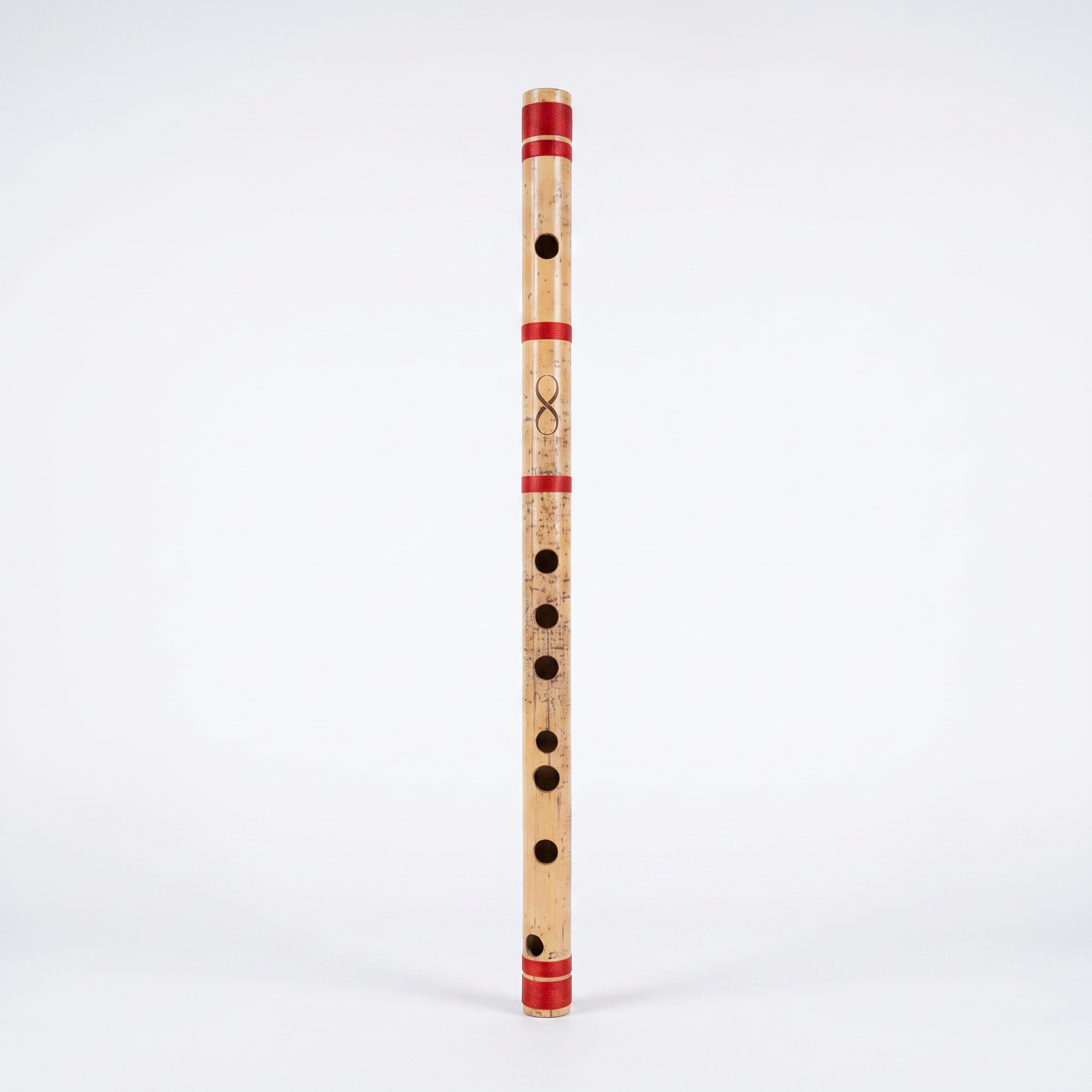 Professional D# Middle Scale Bansuri Flute with Case - 16 Inch